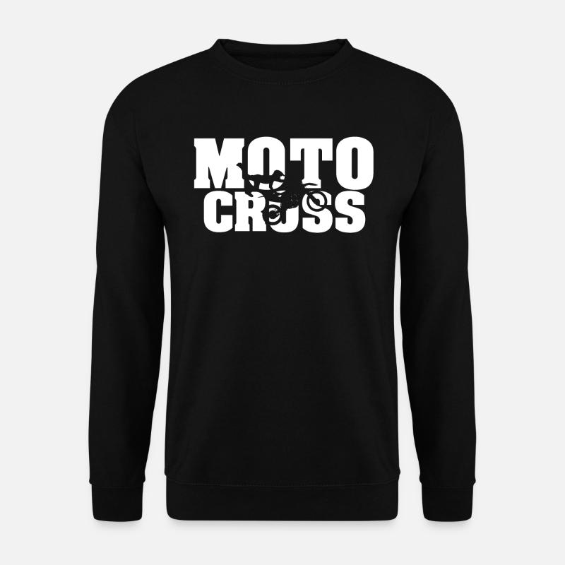Motocross - Unisex Pullover - Schwarz