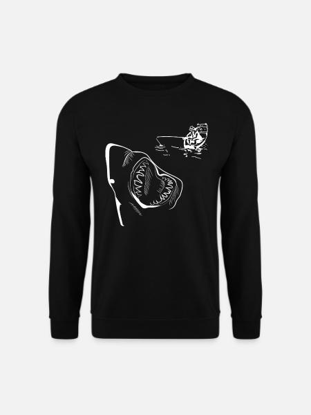 Megalodon - Unisex Pullover - Schwarz