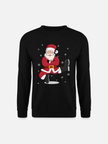 Weihnachtsmann - Unisex Pullover - Schwarz