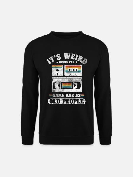 Alter Geburtstag Jubiläum Sprüche Humor Geschenk - Unisex Pullover - Schwarz