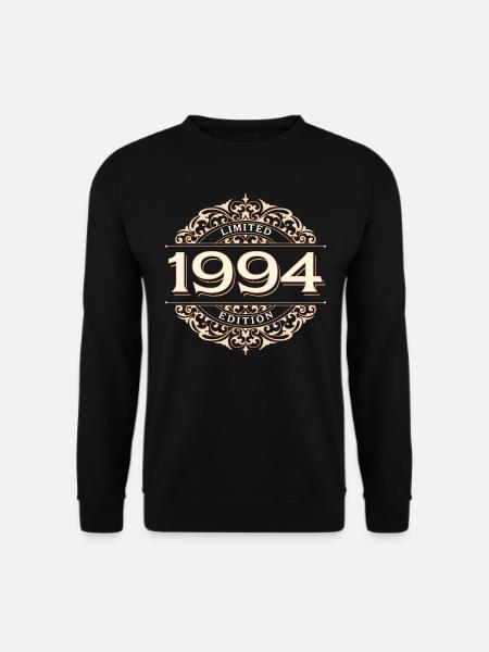 Limited Edition 1994 Vintage Geburtstag Geschenk - Unisex Pullover - Schwarz