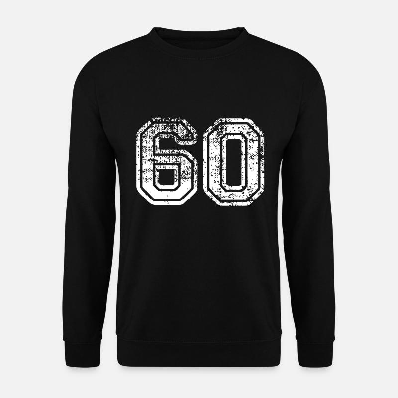 60 - Unisex Pullover - Schwarz