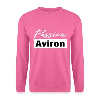 Aviron - Sweat-shirt Unisexe - rose - Devant