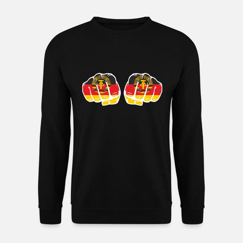 DDR Faust Ostalgie - Unisex Pullover - Schwarz