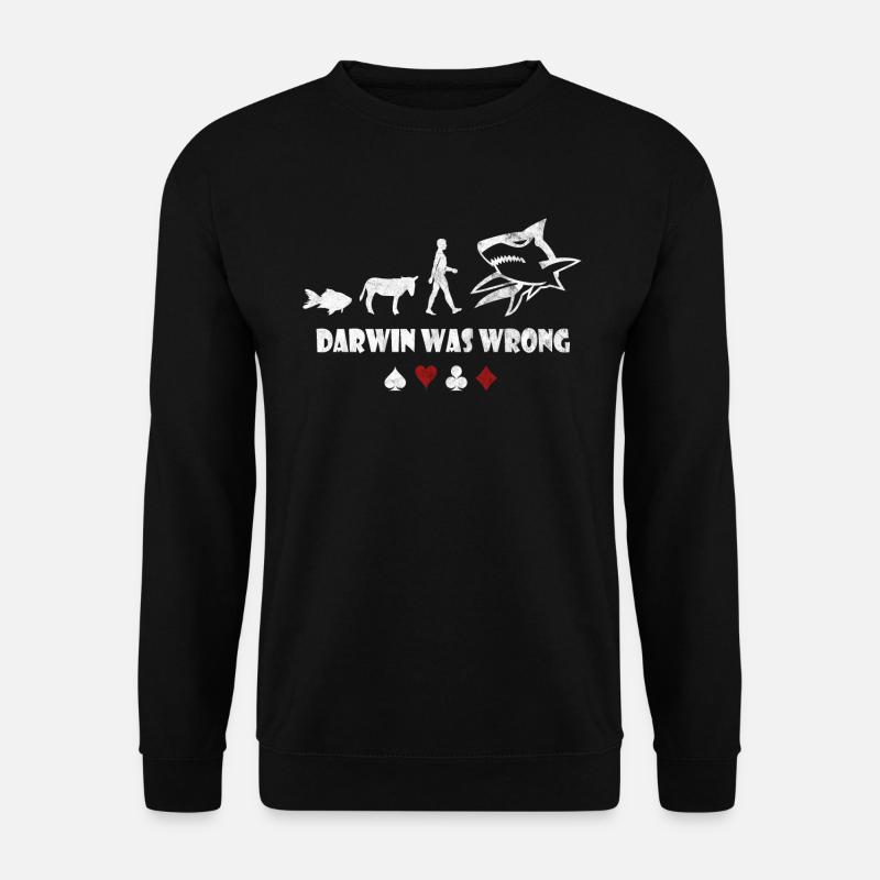 poker - Unisex Sweatshirt - black