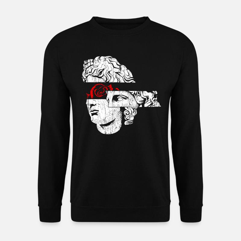 Art Classic Aesthetic Graphic - Unisex Sweatshirt - black
