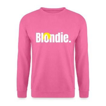 blondie - Unisex Pullover - Pink - Vorne