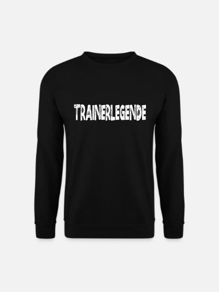 Trainerlegende - Unisex Pullover - Schwarz