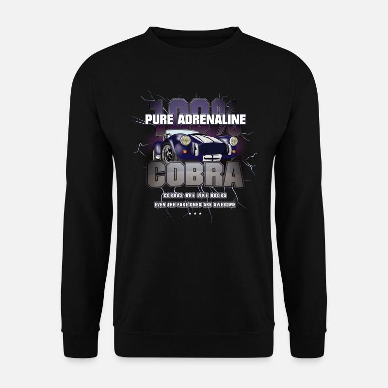 Pures Adrenalin AC Cobra american thunder Geschenk - Unisex Pullover - Schwarz