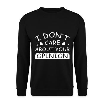 Savage & Witty San Jose Capricorn: Unique Pastel - Unisex Pullover - Schwarz - Vorne - Alina (178cm) & Michal (187cm)
