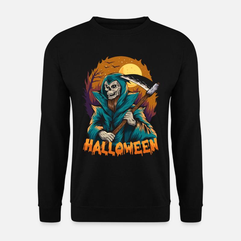 Halloween Pumpkin Horror - Unisex Sweatshirt - black