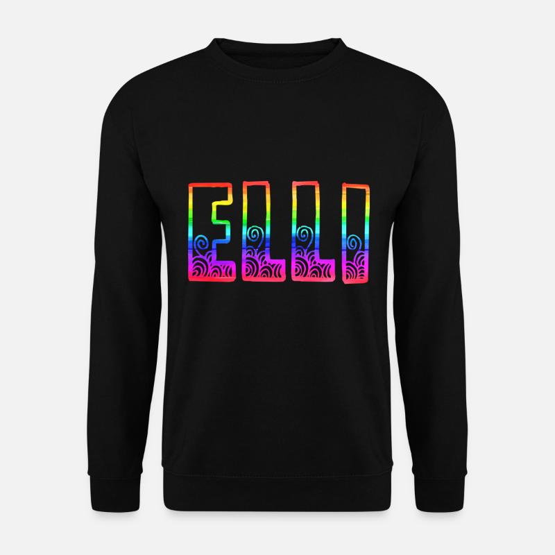 elli rs rainbow - Unisex Sweatshirt - black