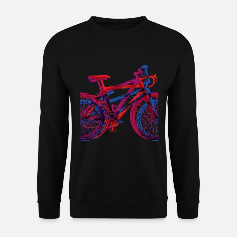 Conception de vélo cool super - Sweat-shirt Unisexe - noir