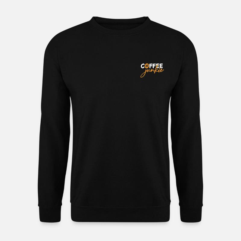 I want coffee - Unisex Pullover - Schwarz