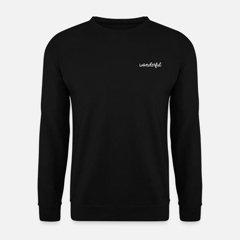 Wonderful - Unisex Sweatshirt - black