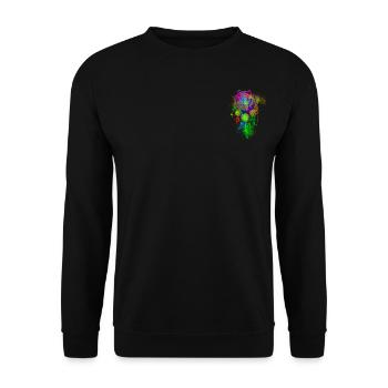 Attrape-rêves - Sweat-shirt Unisexe - noir - Devant - Alina (178cm) & Michal (187cm)
