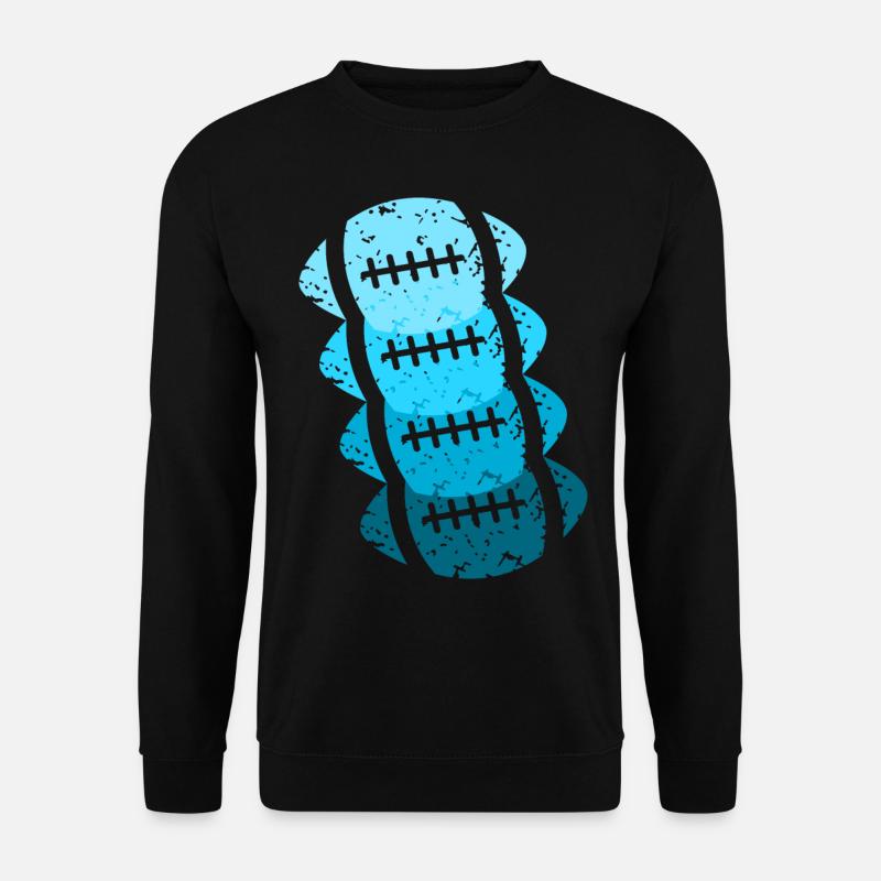 Football American Geschenk - Unisex Pullover - Schwarz