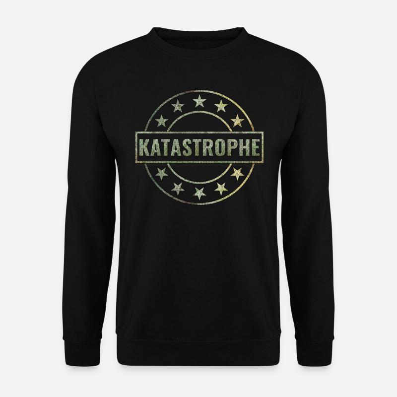 Katastrophe - Unisex Pullover - Schwarz