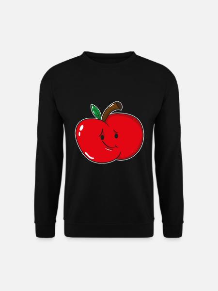 Apple fruit fruit - Unisex Sweatshirt - black
