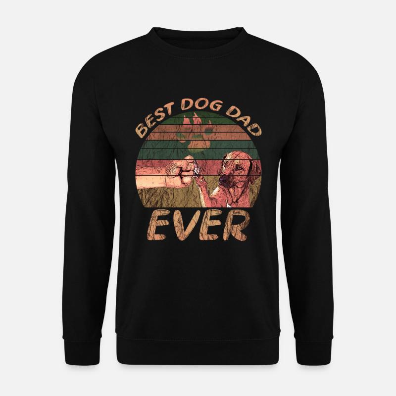 Bester Hunde Papa - Unisex Pullover - Schwarz