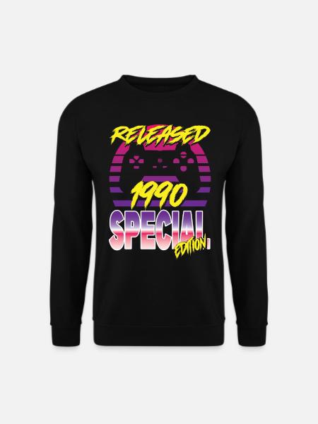 Released 1990 Special Edition - Unisex Pullover - Schwarz