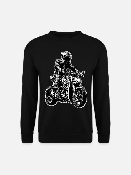 Motorcycle Lifestyle / Motorrad / Motorräder biker - Unisex Pullover - Schwarz