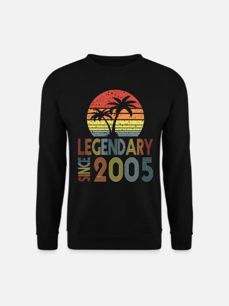 Legendary since 2005 - Unisex Pullover - Schwarz