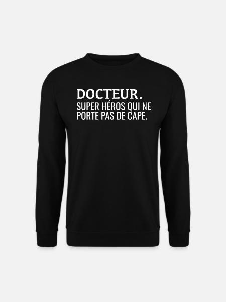 Doctor Definiton Humor - Unisex Sweatshirt - black