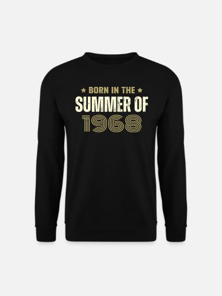 Vintage 1968 Vintage 1968 Birthday Gift - Unisex Sweatshirt - black
