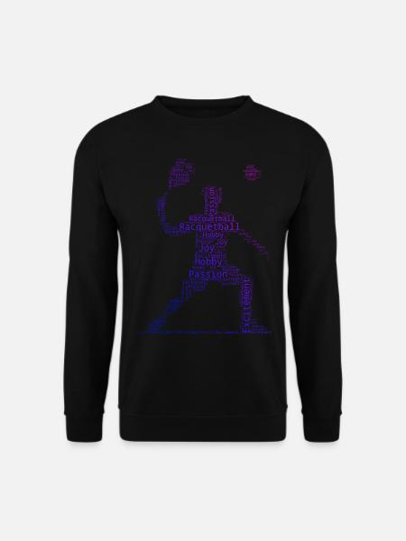 Pickleball Games Racquetball Women Men - Unisex Sweatshirt - black