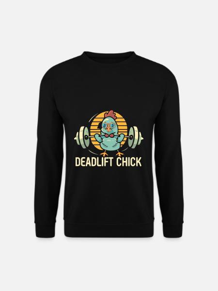 Deadlift Chick - Unisex Pullover - Schwarz