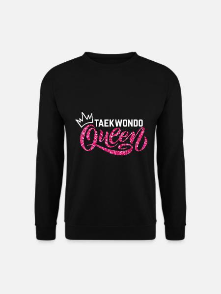 Taekwondo Queen - Unisex Sweatshirt - black