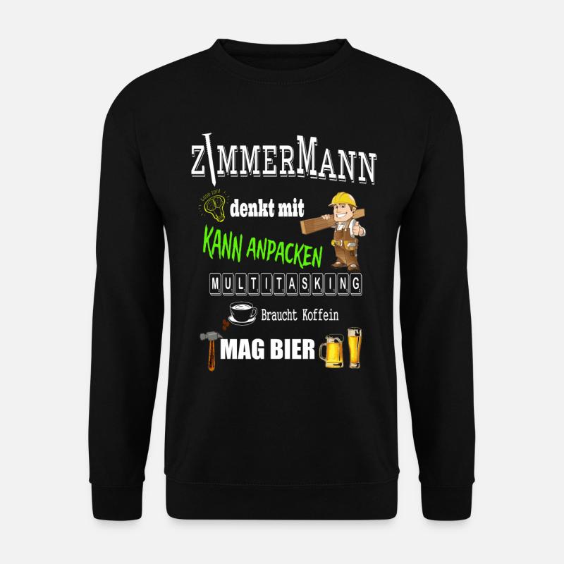 Zimmermann - Unisex Pullover - Schwarz