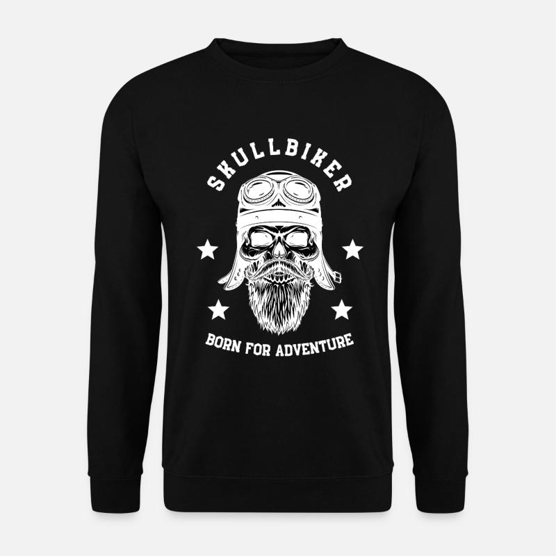 Skullbiker - Unisex Sweatshirt - black
