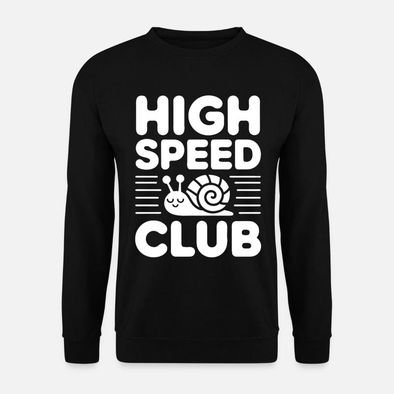 Turbo Snail Fun - Unisex Sweatshirt - black