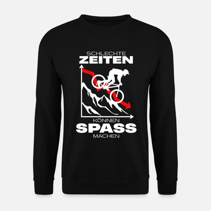 Fahrradhelden gegen schlechte Zeiten - Unisex Pullover - Schwarz