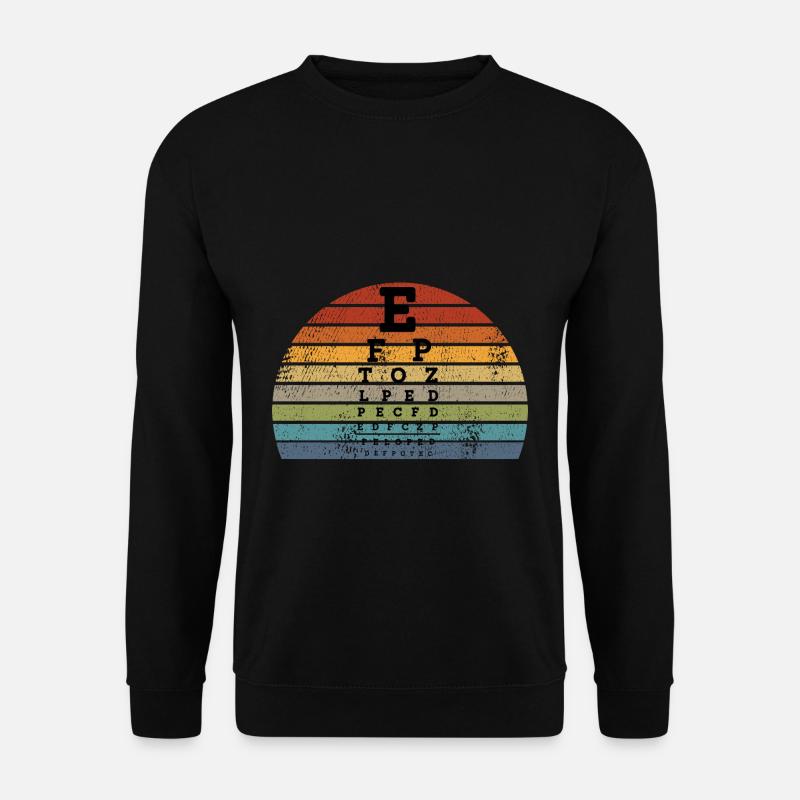 Optiker - Unisex Pullover - Schwarz
