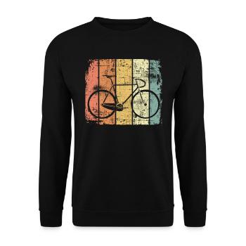 Racer - Unisex Sweatshirt - black - Front - Alina (178cm) & Michal (187cm)