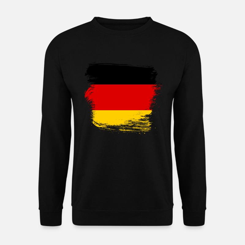 Deutschlandflagge Deutschland Flagge - Unisex Pullover - Schwarz
