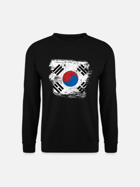 Corée du Sud - Sweat-shirt Unisexe - noir
