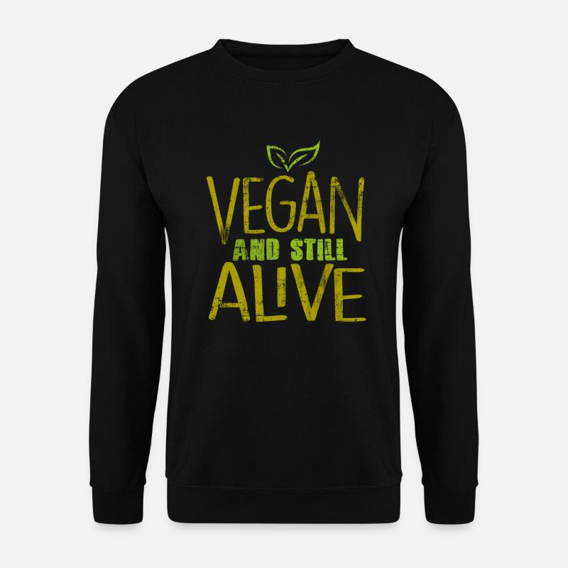 Vegan - Unisex Pullover - Schwarz