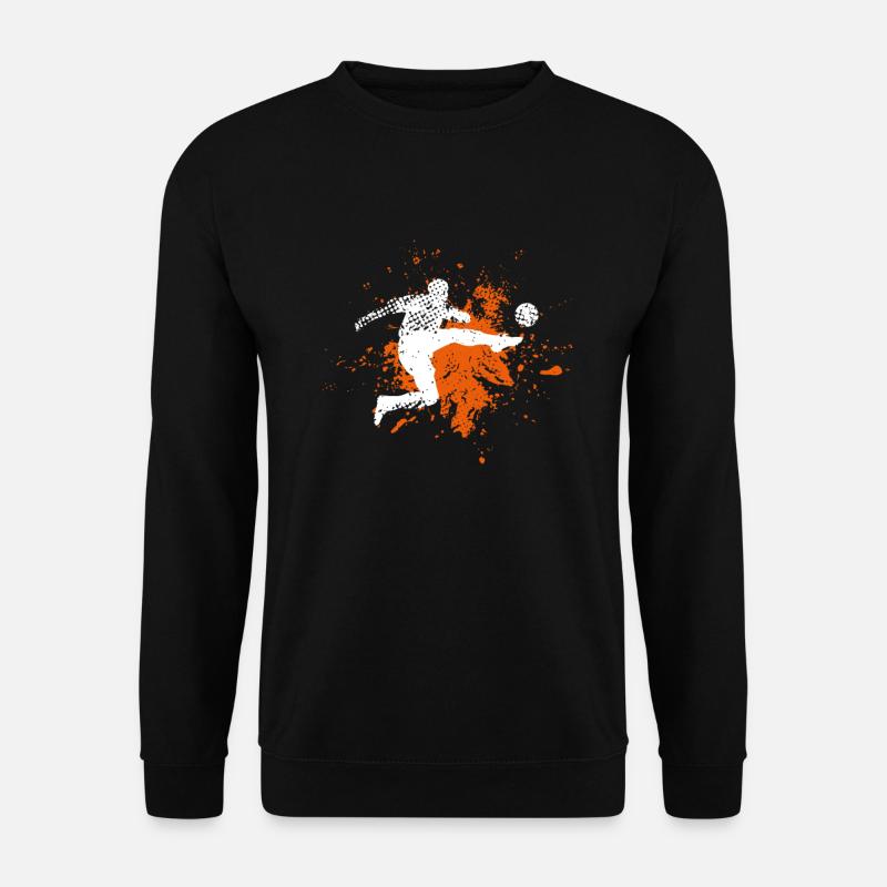 Fußball - Unisex Pullover - Schwarz
