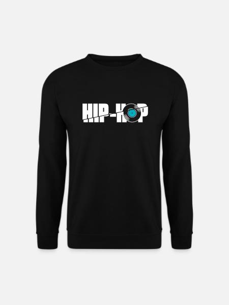Hip Hop - Unisex Pullover - Schwarz