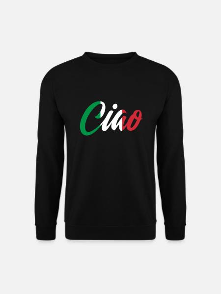 Italien - Unisex Pullover - Schwarz