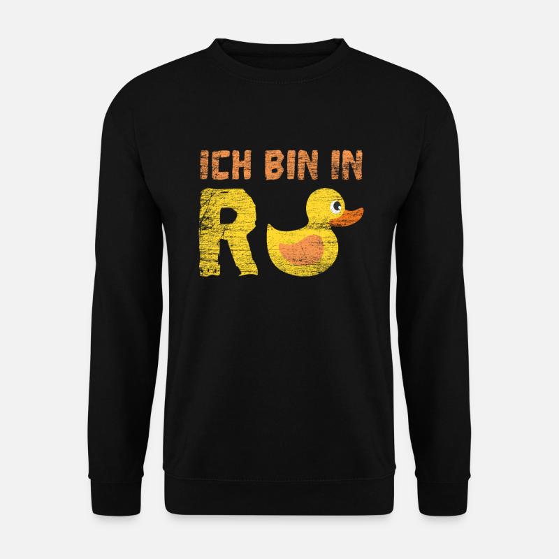 Rente - Unisex Pullover - Schwarz