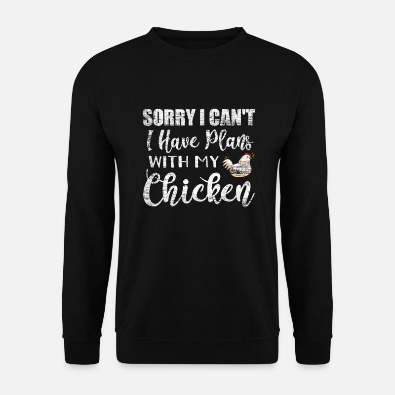 poulet - Sweat-shirt Unisexe - noir