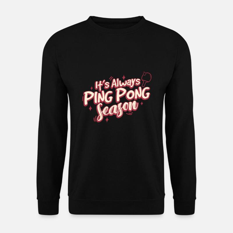 Table tennis - Unisex Sweatshirt - black