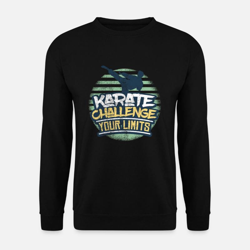 Karate - Unisex Pullover - Schwarz