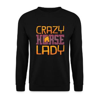 Cavalier - Sweat-shirt Unisexe - noir - Devant - Alina (178cm) & Michal (187cm)