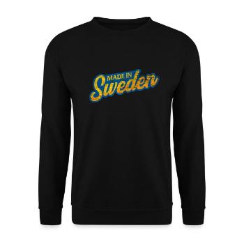 La Suède - Sweat-shirt Unisexe - noir - Devant - Alina (178cm) & Michal (187cm)